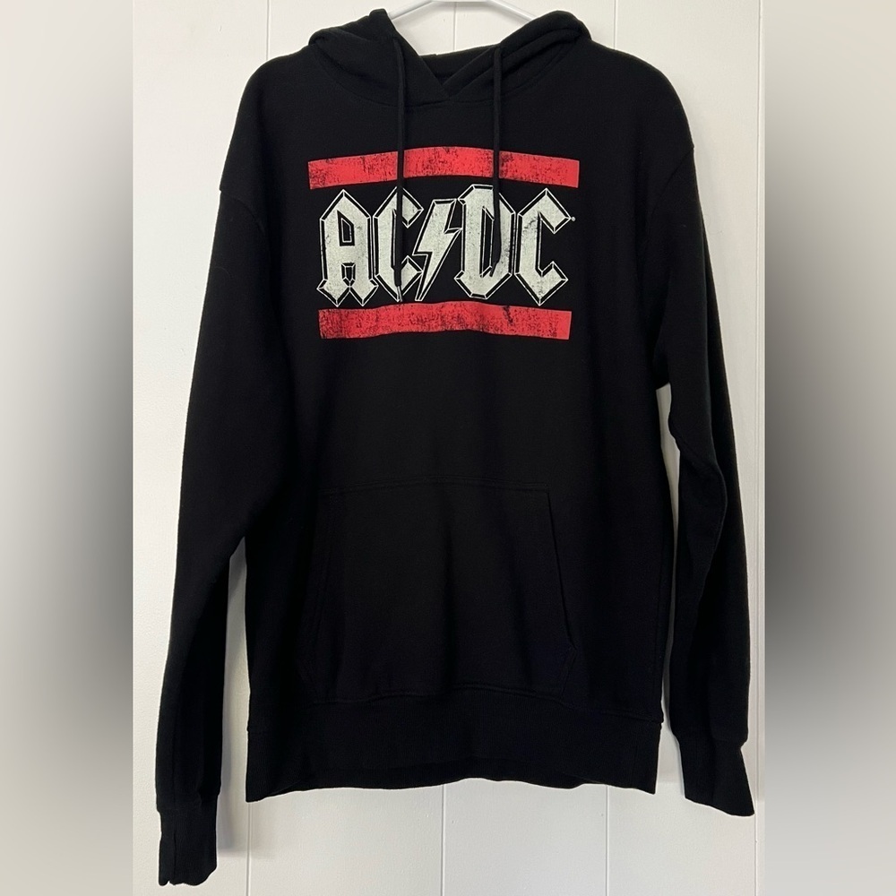 AC/DC 2022 Long Sleeve Black Unisex Hoodie T43